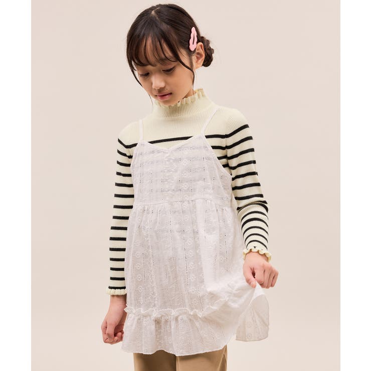 【KIDS/キッズ】アンチピリングフリルニットプルオーバー/リンクコーデ | ROPE' PICNIC【KIDS】 | 詳細画像15 