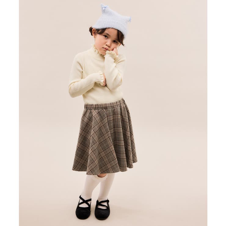 【KIDS/キッズ】アンチピリングフリルニットプルオーバー/リンクコーデ | ROPE' PICNIC【KIDS】 | 詳細画像6 