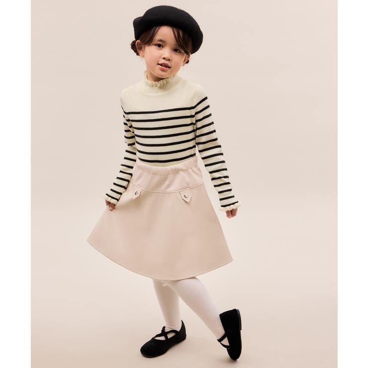 【KIDS/キッズ】アンチピリングフリルニットプルオーバー/リンクコーデ | ROPE' PICNIC【KIDS】 | 詳細画像9 