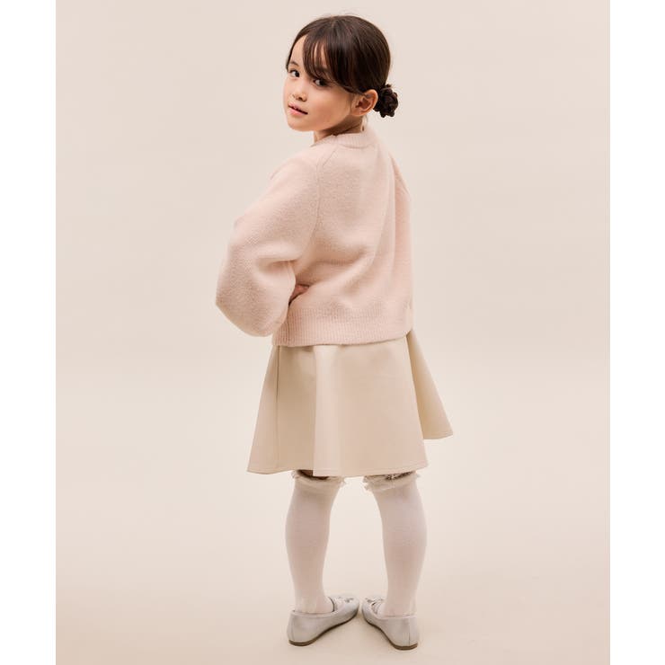 スフレニットシリーズ リボンニットプルオーバー イージーケア | ROPE' PICNIC【KIDS】 | 詳細画像12 