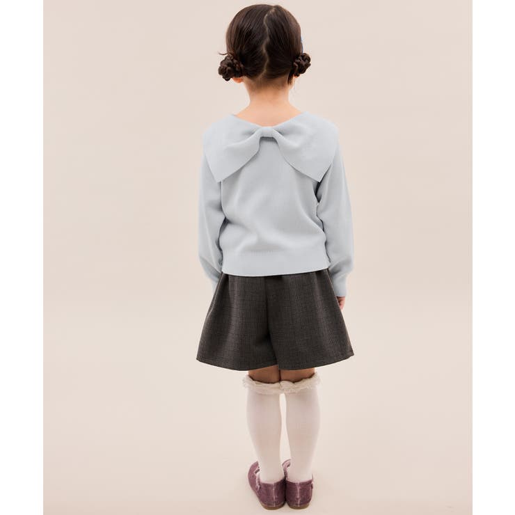 マシュマロニットリボンカラートップス イージーケア リンクコーデ | ROPE' PICNIC【KIDS】 | 詳細画像20 