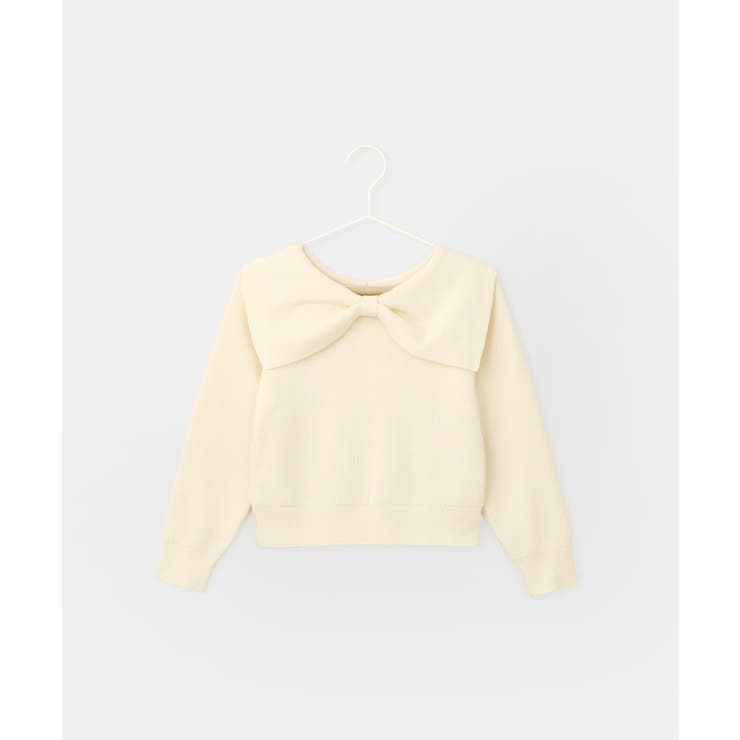 マシュマロニットリボンカラートップス イージーケア リンクコーデ | ROPE' PICNIC【KIDS】 | 詳細画像33 