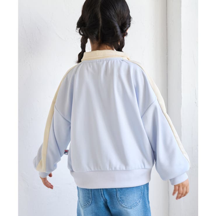 【KIDS キッズ】【FILA フィラ別注】ハーフジップ配色スウェットプルオーバ… | ROPE' PICNIC【KIDS】 | 詳細画像11 