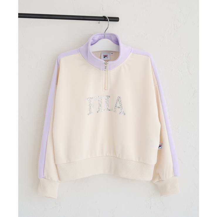 【KIDS キッズ】【FILA フィラ別注】ハーフジップ配色スウェットプルオーバ… | ROPE' PICNIC【KIDS】 | 詳細画像12 