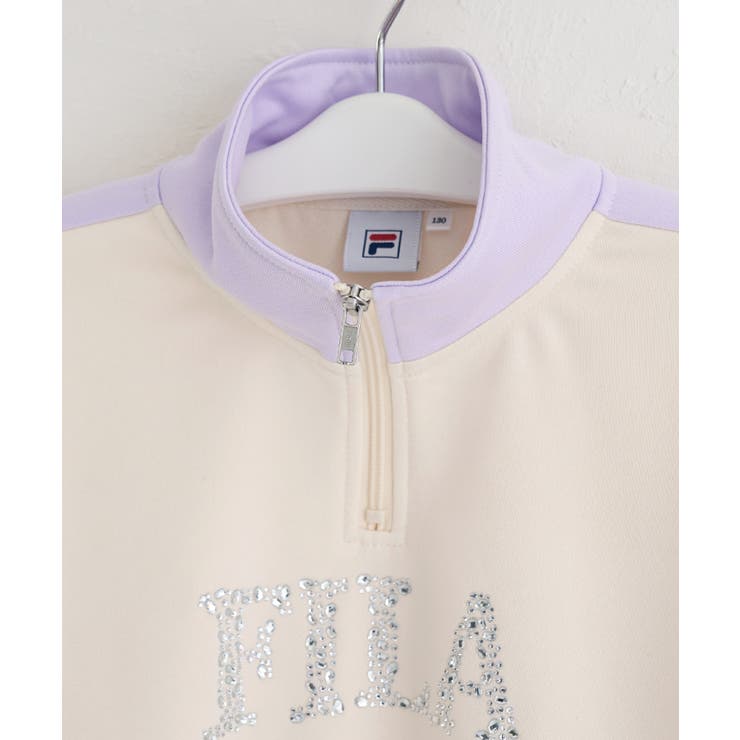 【KIDS キッズ】【FILA フィラ別注】ハーフジップ配色スウェットプルオーバ… | ROPE' PICNIC【KIDS】 | 詳細画像15 