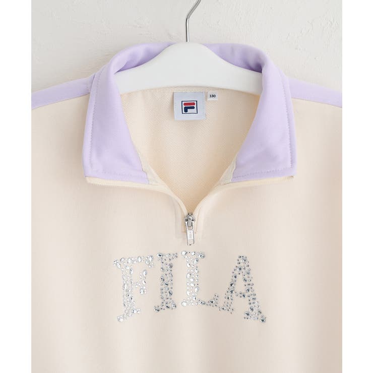 【KIDS キッズ】【FILA フィラ別注】ハーフジップ配色スウェットプルオーバ… | ROPE' PICNIC【KIDS】 | 詳細画像16 