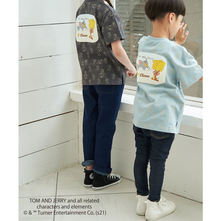 KIDS】【TOM and JERRY】総柄Tシャツ[品番：RPCW0019791]｜ROPE