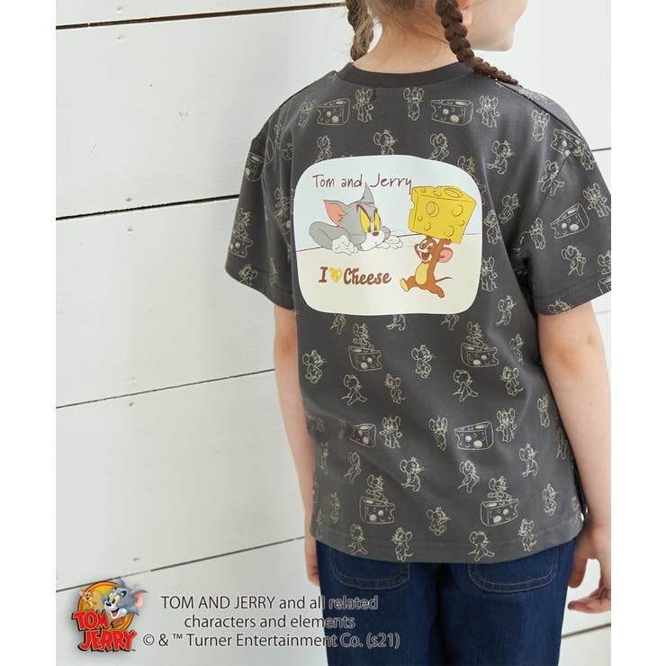 KIDS】【TOM and JERRY】総柄Tシャツ[品番：RPCW0019791]｜ROPE