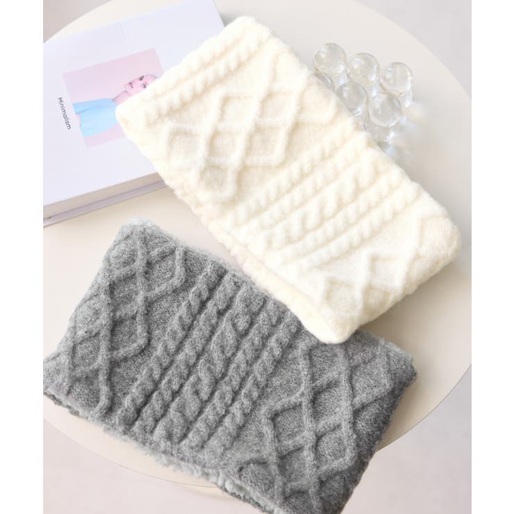 【KIDS/キッズ】リバーシブルケーブル×ボアスヌード | ROPE' PICNIC【KIDS】 | 詳細画像10 