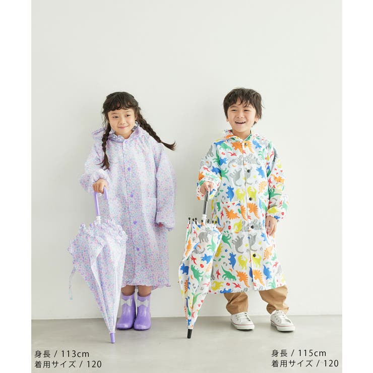 KIDS】猫&花柄レインコート[品番：RPCW0035404]｜ROPE' PICNIC【KIDS