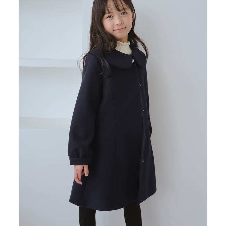 【KIDS/キッズ】ビジューボタン衿つきAラインコート/リンクコーデ | ROPE' PICNIC【KIDS】 | 詳細画像11 
