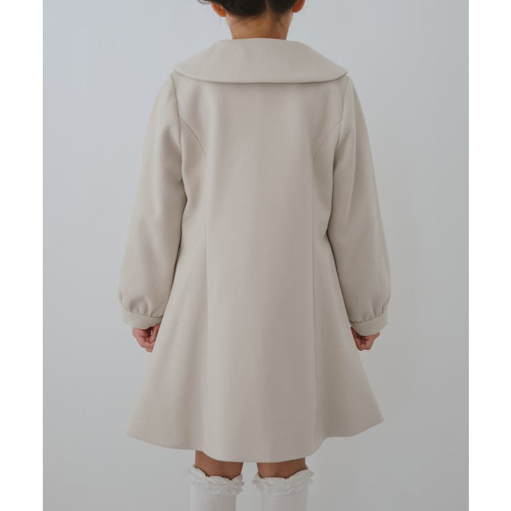 【KIDS/キッズ】ビジューボタン衿つきAラインコート/リンクコーデ | ROPE' PICNIC【KIDS】 | 詳細画像14 