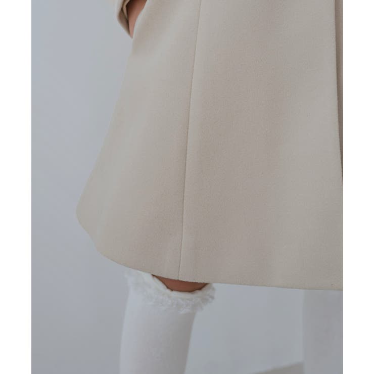 【KIDS/キッズ】ビジューボタン衿つきAラインコート/リンクコーデ | ROPE' PICNIC【KIDS】 | 詳細画像18 