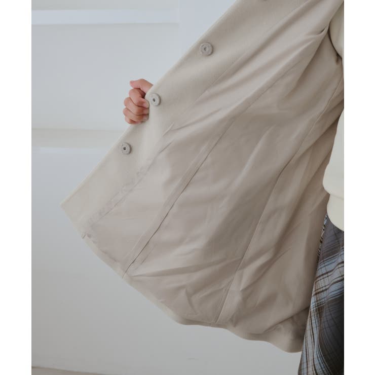 【KIDS/キッズ】ビジューボタン衿つきAラインコート/リンクコーデ | ROPE' PICNIC【KIDS】 | 詳細画像19 