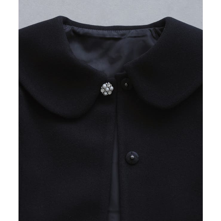 【KIDS/キッズ】ビジューボタン衿つきAラインコート/リンクコーデ | ROPE' PICNIC【KIDS】 | 詳細画像22 