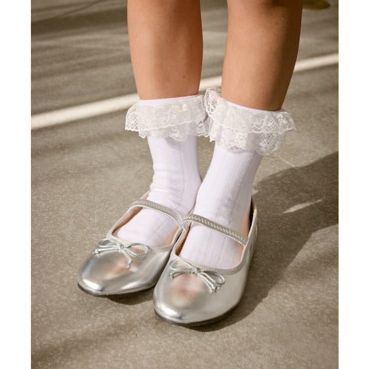 【KIDS/キッズ】レースショートソックス | ROPE' PICNIC【KIDS】 | 詳細画像2 