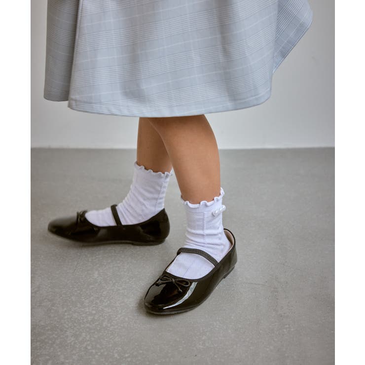 【KIDS/キッズ】リボンケーブルショートソックス | ROPE' PICNIC【KIDS】 | 詳細画像2 