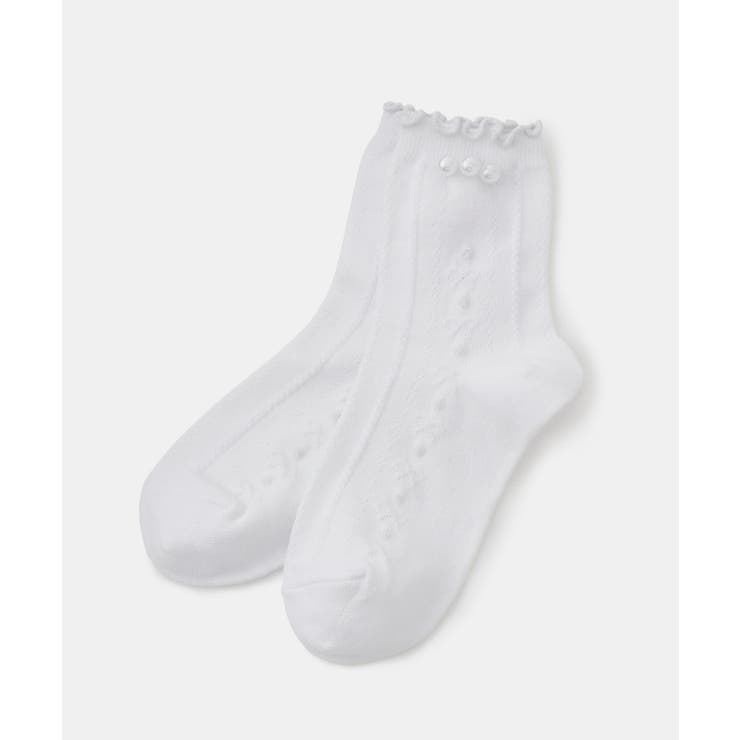 【KIDS/キッズ】リボンケーブルショートソックス | ROPE' PICNIC【KIDS】 | 詳細画像4 