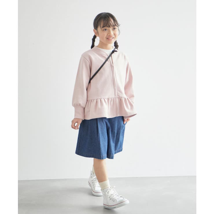 【KIDS】ハートボタンデニムキュロット | ROPE' PICNIC【KIDS】 | 詳細画像8 