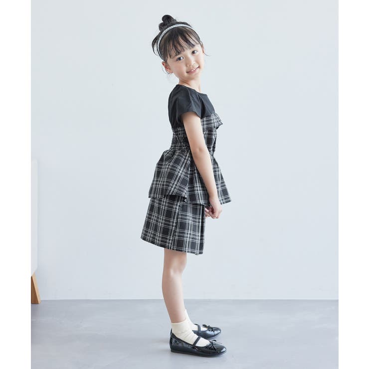 【KIDS】チェック柄タックパンツ/セットアップ対応 | ROPE' PICNIC【KIDS】 | 詳細画像10 