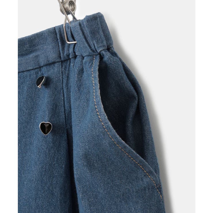 【KIDS】ハートボタンデニムワイドパンツ | ROPE' PICNIC【KIDS】 | 詳細画像21