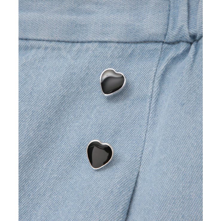 【KIDS】ハートボタンデニムワイドパンツ | ROPE' PICNIC【KIDS】 | 詳細画像27