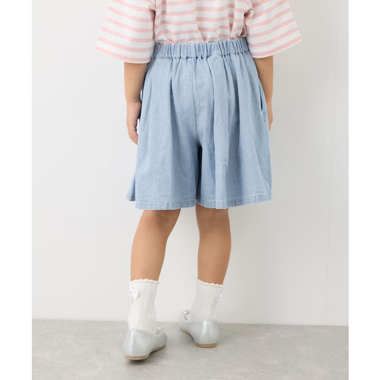 【KIDS】スカートライクデニムキュロットパンツ | ROPE' PICNIC【KIDS】 | 詳細画像12 