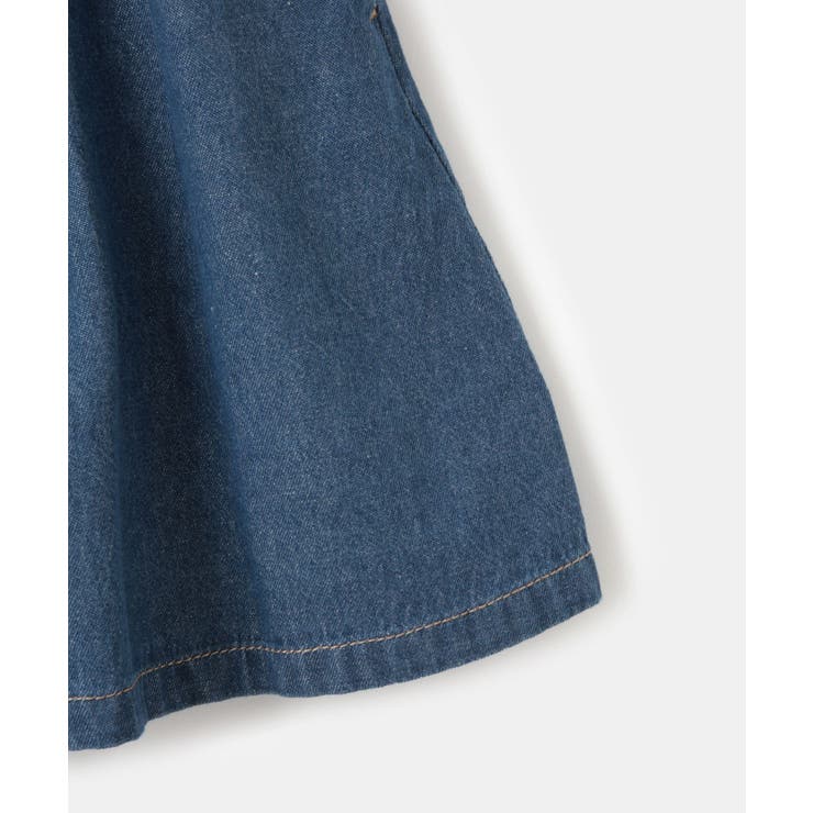 【KIDS】スカートライクデニムキュロットパンツ | ROPE' PICNIC【KIDS】 | 詳細画像17 