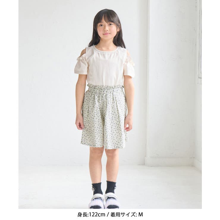 【KIDS/キッズ】プチフラワースカートライクキュロット/セットアップ対応 | ROPE' PICNIC【KIDS】 | 詳細画像2 