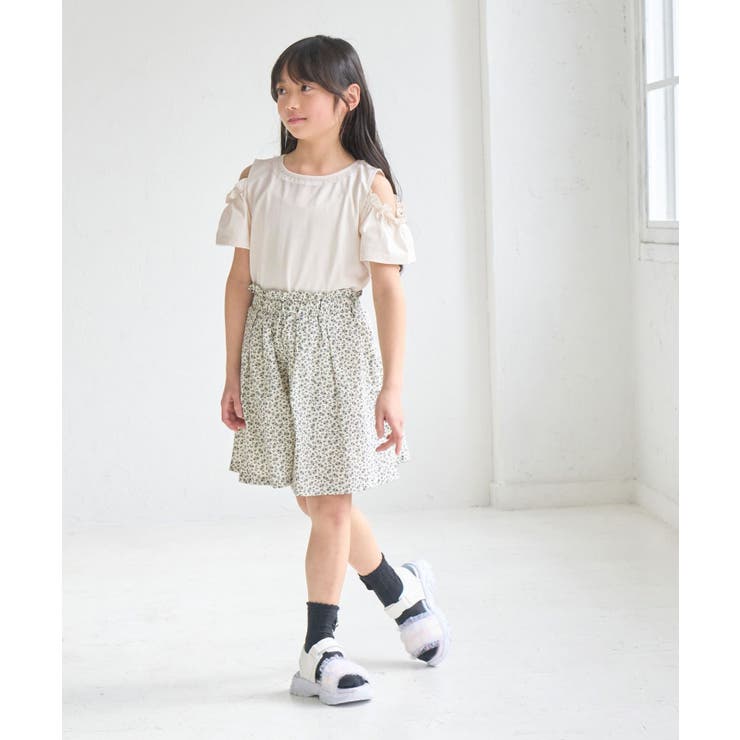 【KIDS/キッズ】プチフラワースカートライクキュロット/セットアップ対応 | ROPE' PICNIC【KIDS】 | 詳細画像3 
