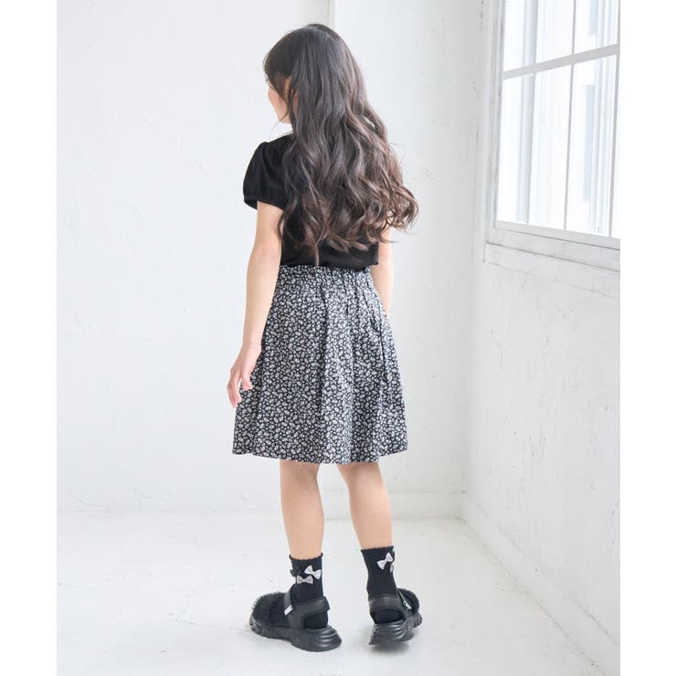 【KIDS/キッズ】プチフラワースカートライクキュロット/セットアップ対応 | ROPE' PICNIC【KIDS】 | 詳細画像7 