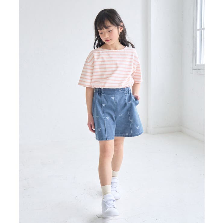 【KIDS/キッズ】リボン柄デニムピンタックパンツ | ROPE' PICNIC【KIDS】 | 詳細画像11 