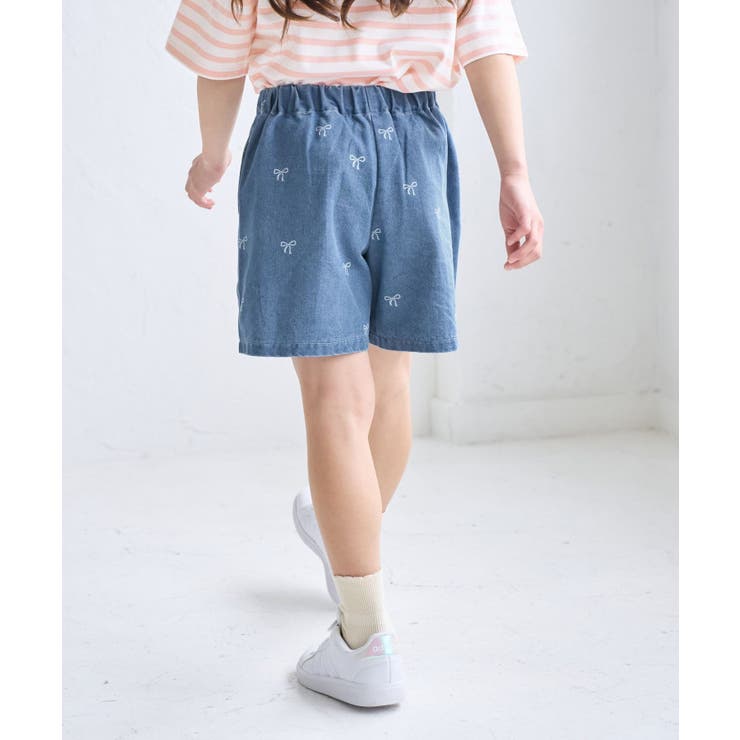 【KIDS/キッズ】リボン柄デニムピンタックパンツ | ROPE' PICNIC【KIDS】 | 詳細画像16 