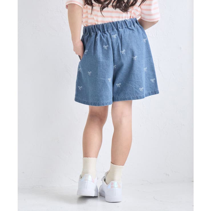 【KIDS/キッズ】リボン柄デニムピンタックパンツ | ROPE' PICNIC【KIDS】 | 詳細画像17 