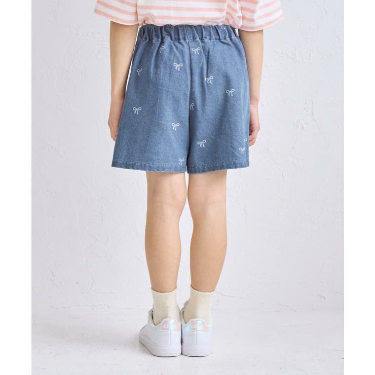 【KIDS/キッズ】リボン柄デニムピンタックパンツ | ROPE' PICNIC【KIDS】 | 詳細画像20 