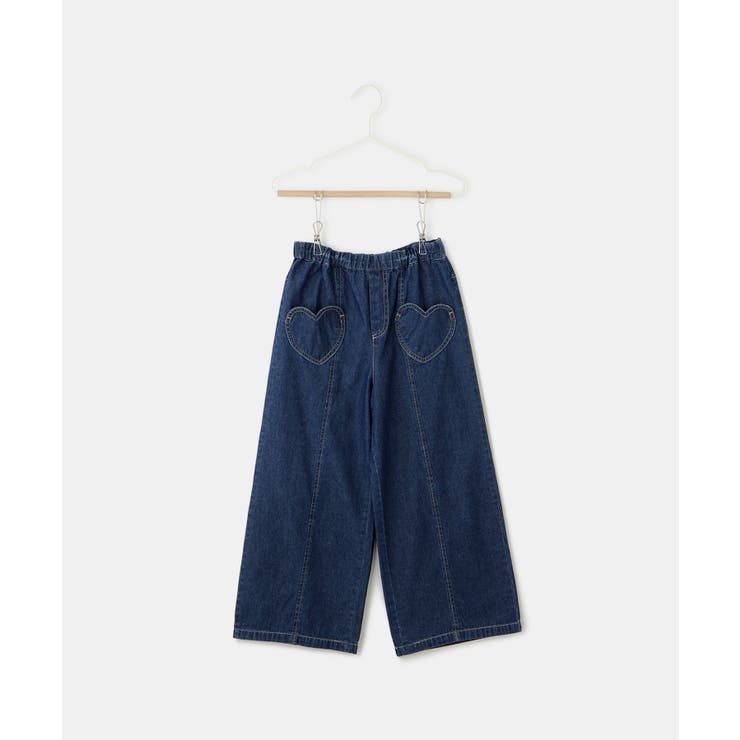 【KIDS/キッズ】ハートポケットストレートワイドデニムパンツ | ROPE' PICNIC【KIDS】 | 詳細画像10 