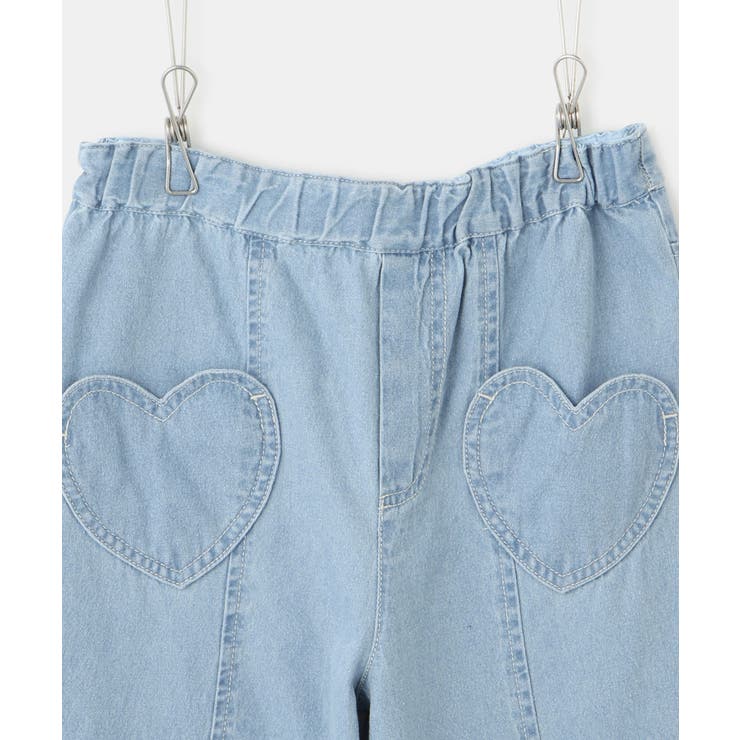 【KIDS/キッズ】ハートポケットストレートワイドデニムパンツ | ROPE' PICNIC【KIDS】 | 詳細画像15 