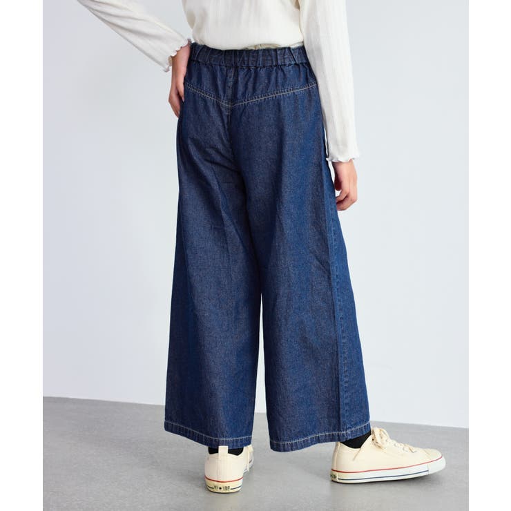 【KIDS/キッズ】ハートポケットストレートワイドデニムパンツ | ROPE' PICNIC【KIDS】 | 詳細画像4 