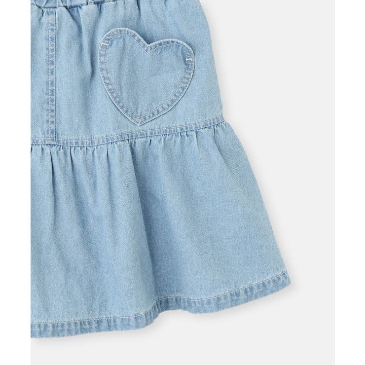 【KIDS/キッズ】インパンツ付きハートポケットデニムスカート | ROPE' PICNIC【KIDS】 | 詳細画像13 