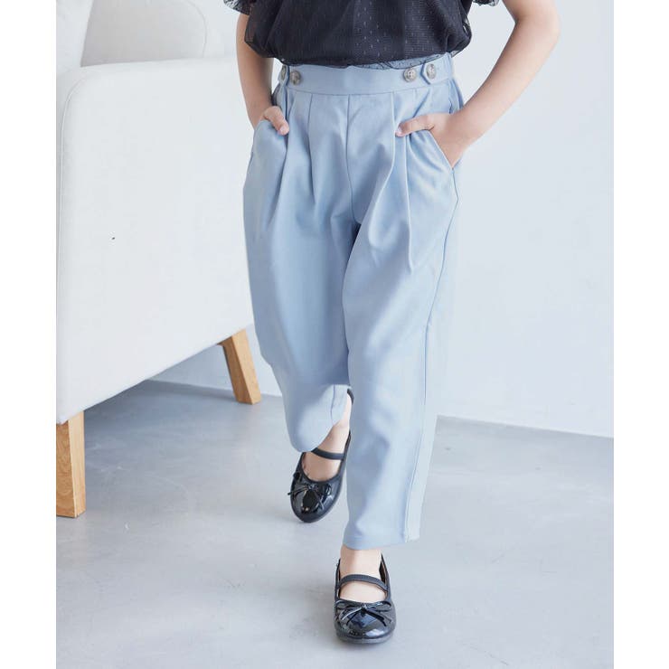 【KIDS】ブライトシリーズ/サイドボタンタックロングパンツ/リンクコーデ | ROPE' PICNIC【KIDS】 | 詳細画像11 