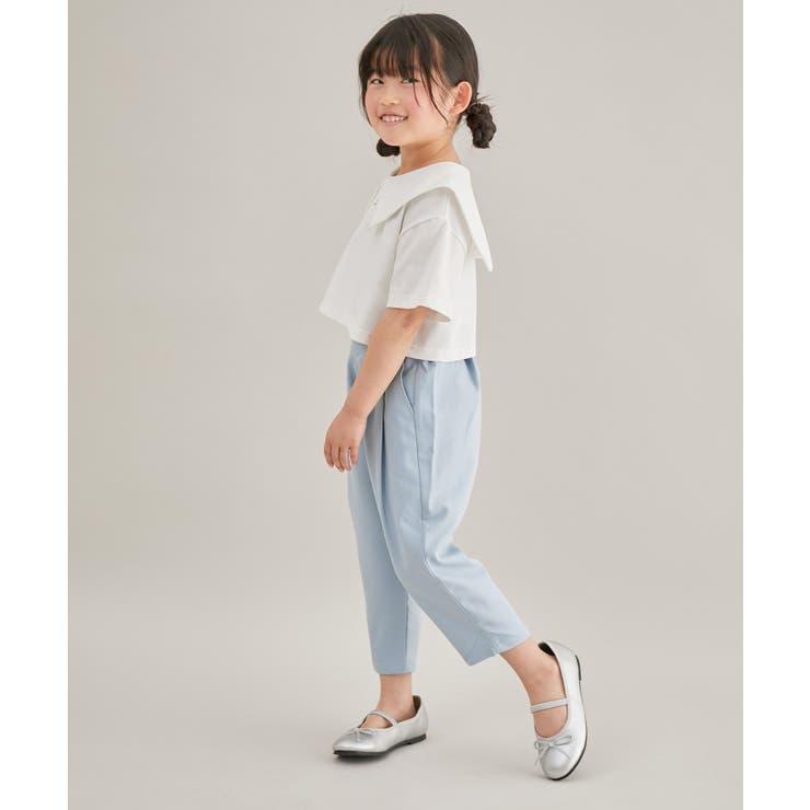 【KIDS】ブライトシリーズ/サイドボタンタックロングパンツ/リンクコーデ | ROPE' PICNIC【KIDS】 | 詳細画像14 