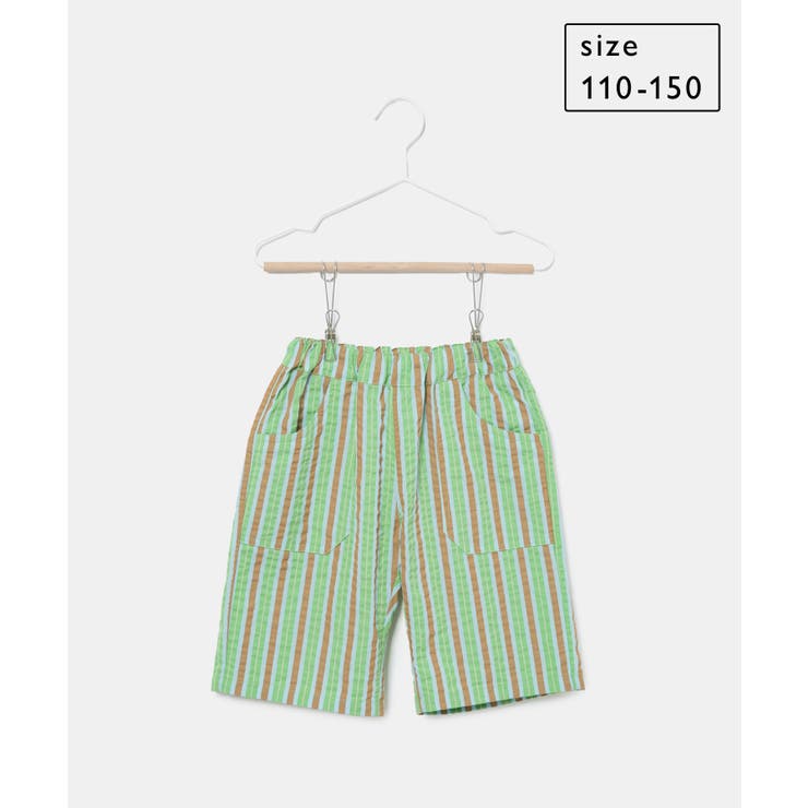 【KIDS】UNISEXマルチストライプハーフパンツ | ROPE' PICNIC【KIDS】 | 詳細画像25 