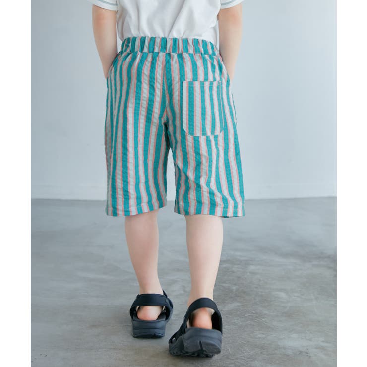 【KIDS】UNISEXマルチストライプハーフパンツ | ROPE' PICNIC【KIDS】 | 詳細画像7 