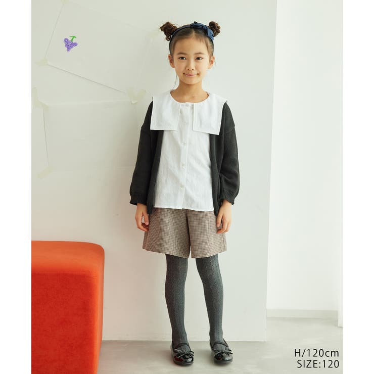 【KIDS】ウーリッシュチェックキュロット | ROPE' PICNIC【KIDS】 | 詳細画像13 