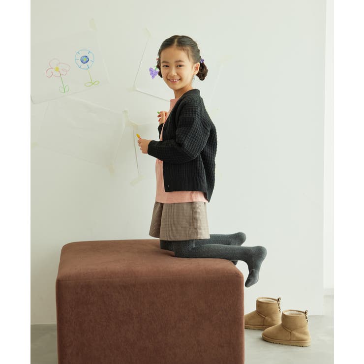 【KIDS】ウーリッシュチェックキュロット | ROPE' PICNIC【KIDS】 | 詳細画像14 