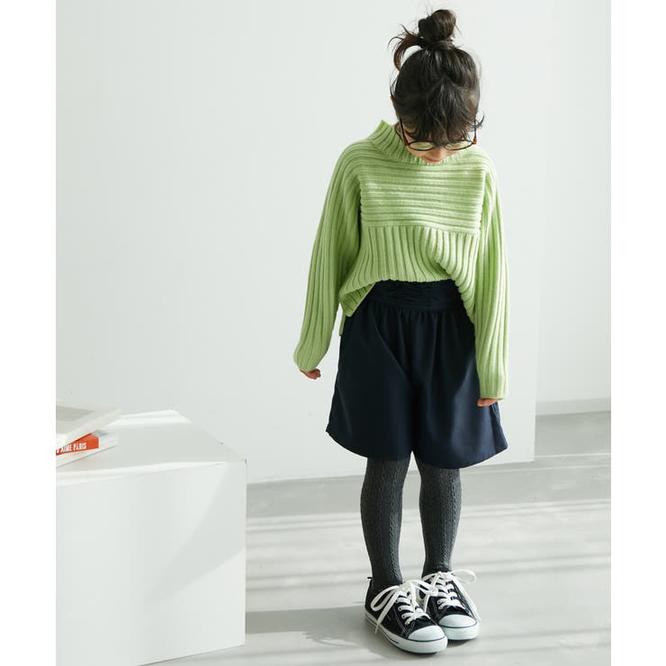 【KIDS】編み上げキュロットパンツ | ROPE' PICNIC【KIDS】 | 詳細画像2 
