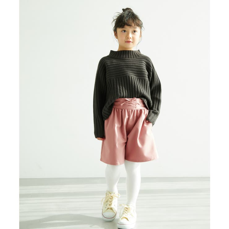 【KIDS】編み上げキュロットパンツ | ROPE' PICNIC【KIDS】 | 詳細画像5 