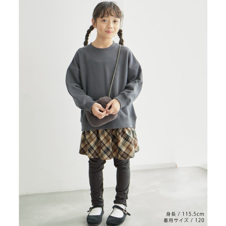 【KIDS】チェックレギンス付きスカート | ROPE' PICNIC【KIDS】 | 詳細画像2 