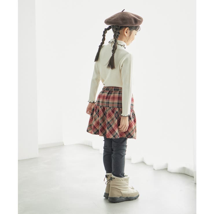 【KIDS】チェックレギンス付きスカート | ROPE' PICNIC【KIDS】 | 詳細画像5 
