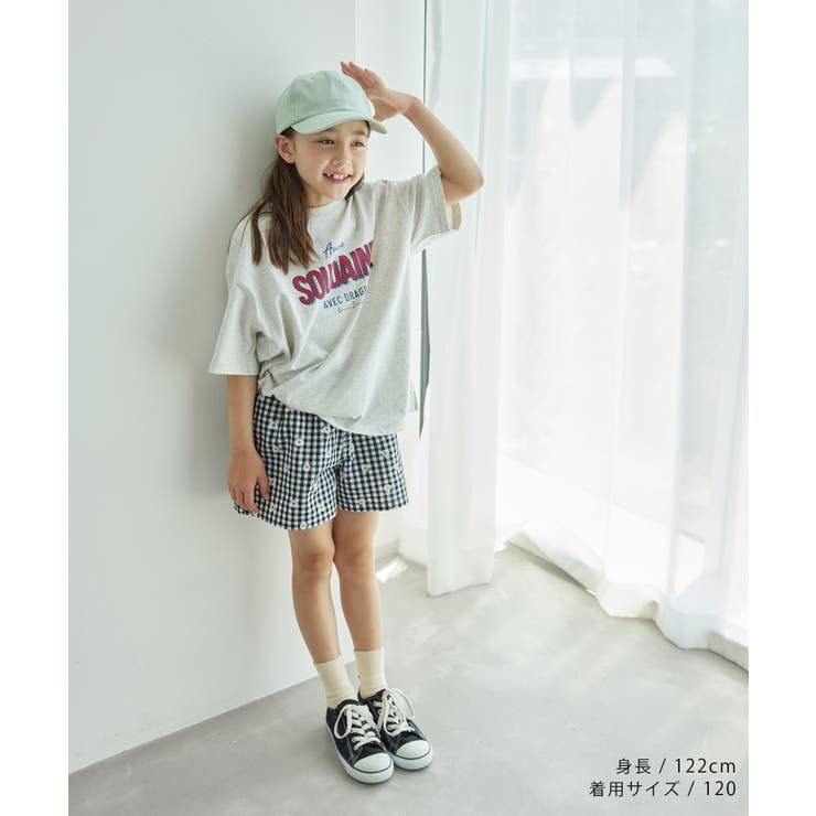 【KIDS】サッカーギンガムチェックショートパンツ | ROPE' PICNIC【KIDS】 | 詳細画像6 